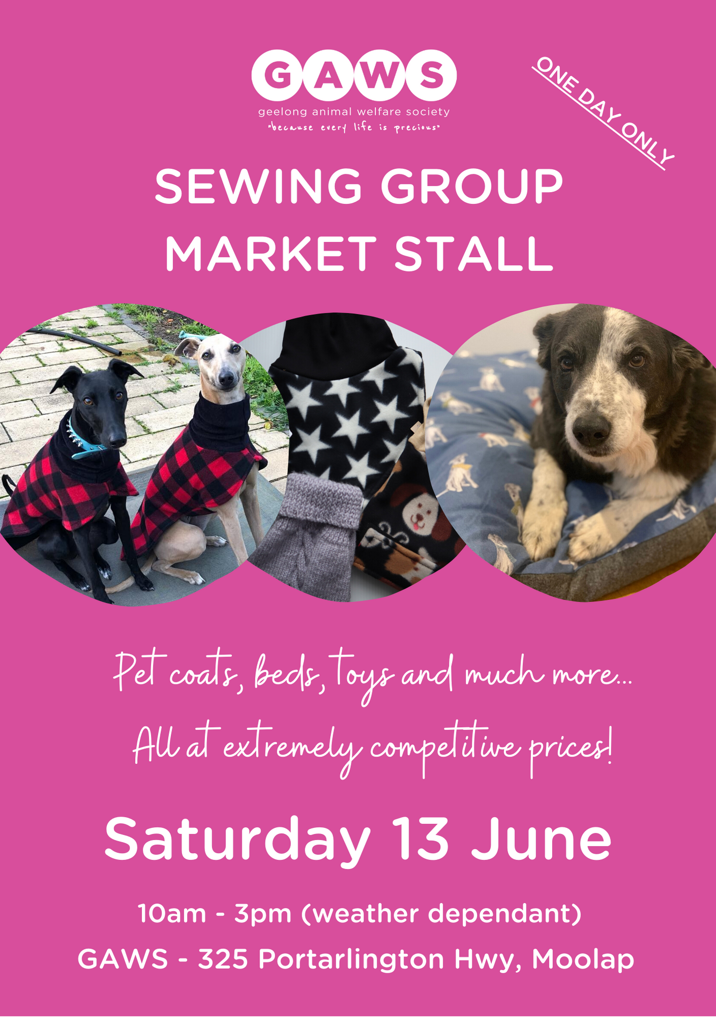 Geelong Animal Welfare Society News GAWS Sewing Group Annual Market